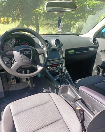 Audi A3 cena 28900 przebieg: 247777, rok produkcji 2008 z Przedbórz małe 106